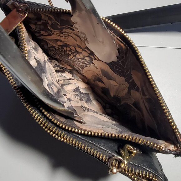 Ted Baker Alisa Double Compartment Zip Crossbody **read desc -shipping incl - Picture 5 of 16